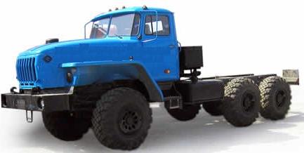 Шасси Урал 5557